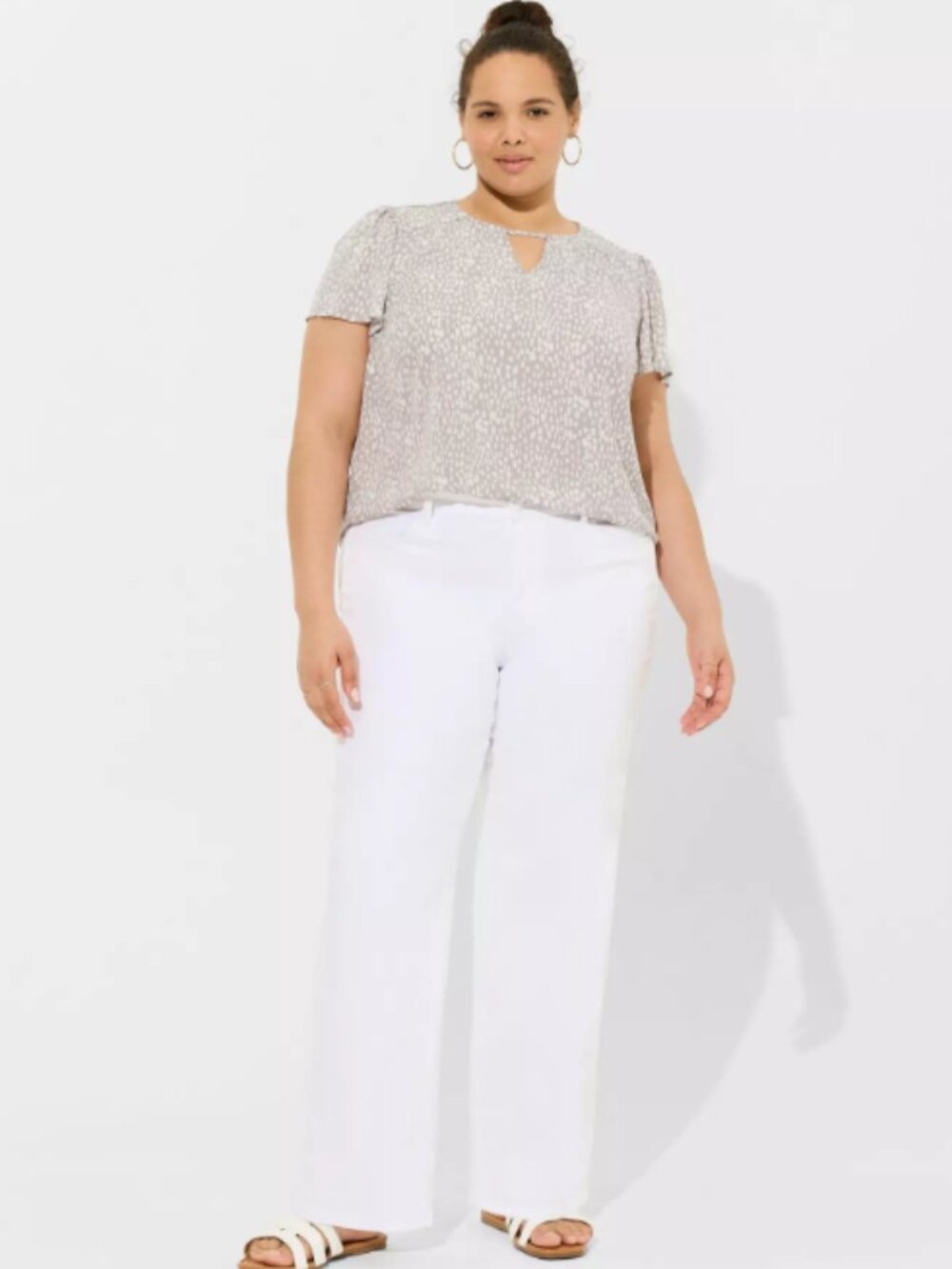 Torrid Harper Flutter Sleeve Blouse